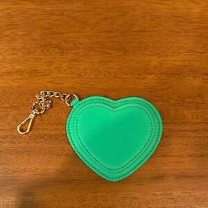 Stoney clover lane Green Heart-Shaped Keychain